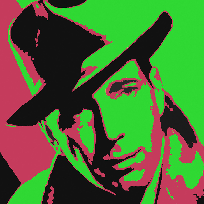 Cuadro Bogart verde (bme083034)