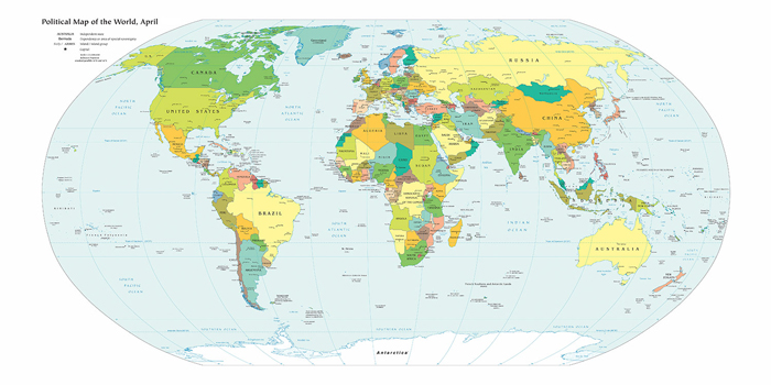 Cuadro mapa mundi (bme084021)