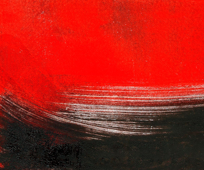 Cuadro abstracto rojo (bme088011)