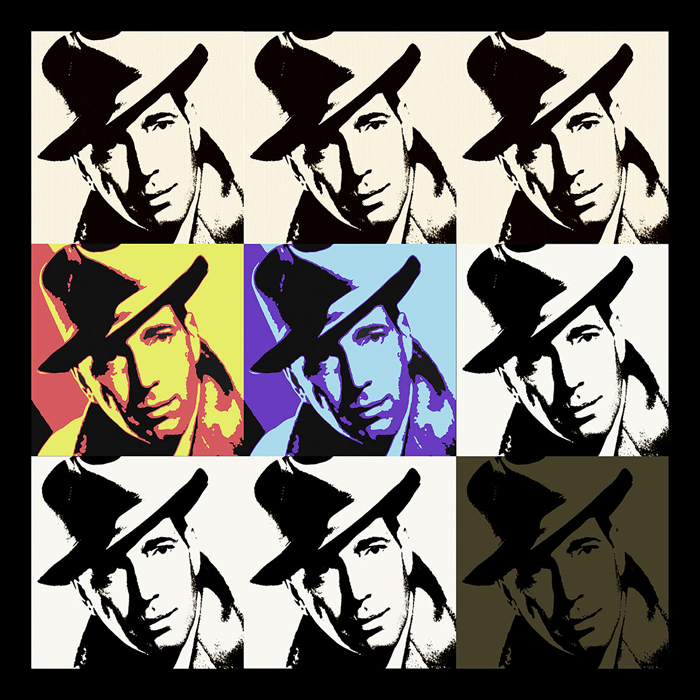 Cuadro Bogart pop (bme160018)