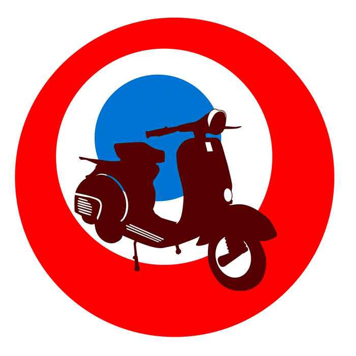 Cuadro vespa (bme160134)