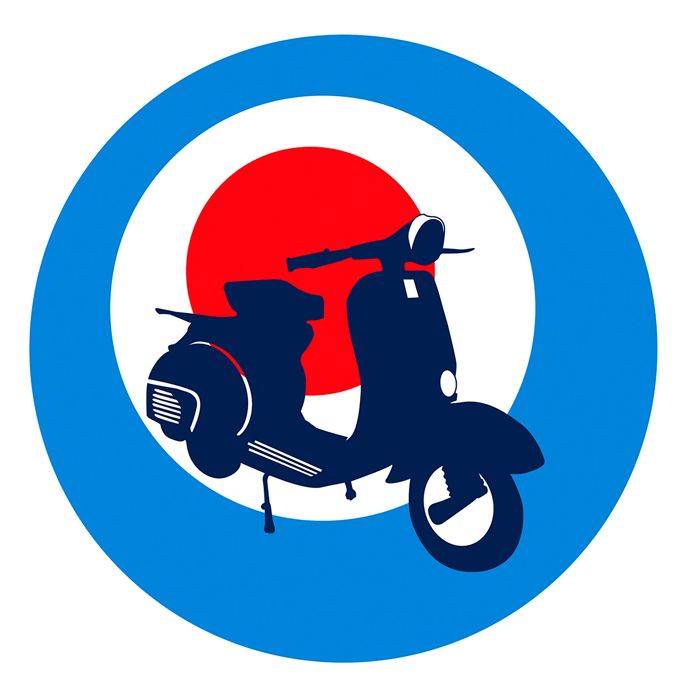 Cuadro vespa (bme160135)