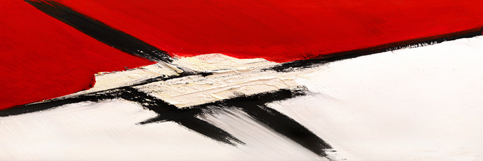 Cuadro abstracto rojo y blanco (bme170012alar)