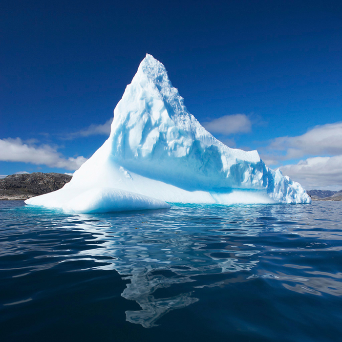 Cuadro paisaje iceberg (bgca2736)