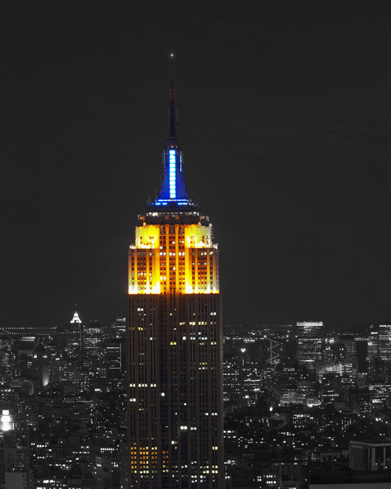 Cuadro Empire State iluminado (bgca1501)
