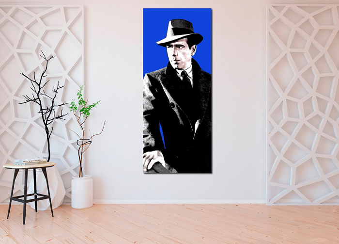 Cuadro Bogart azul (bme083064)