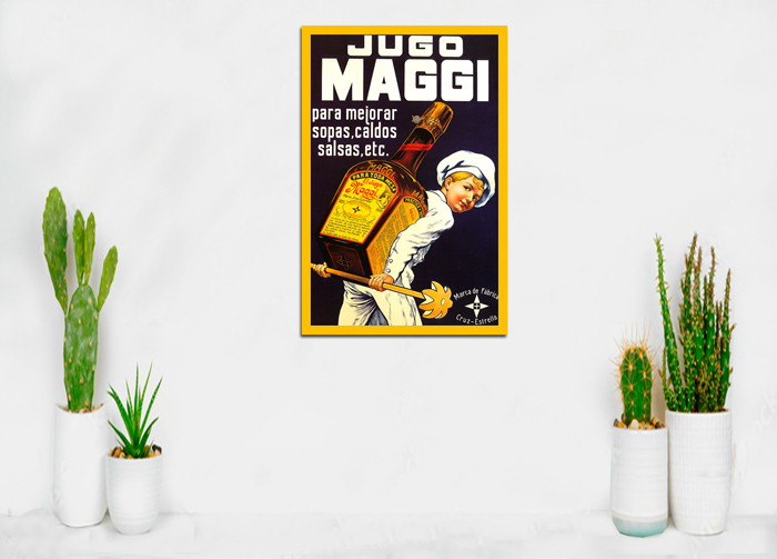 Cuadro publicidad jugo maggi (bme160073)