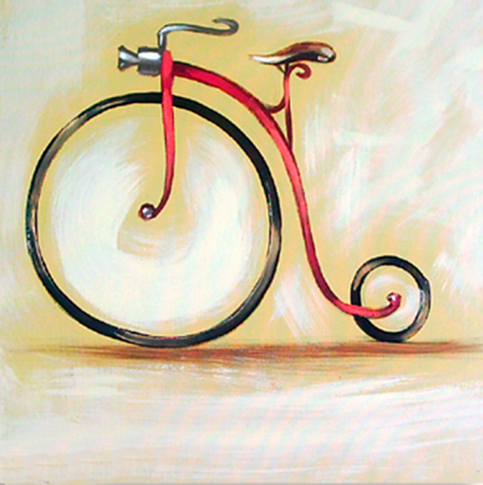 Cuadro velocipedo (bci117)