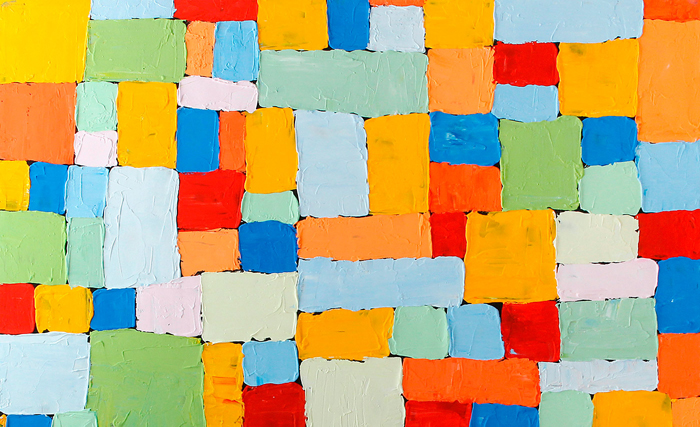 Cuadro abstracto cuadros colores (bci1188)