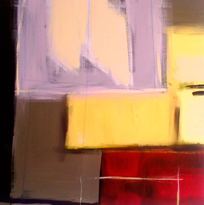 Cuadro abstracto cuadrado (bci155)