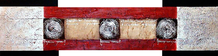 Cuadro abstracto montaje (bdga223)