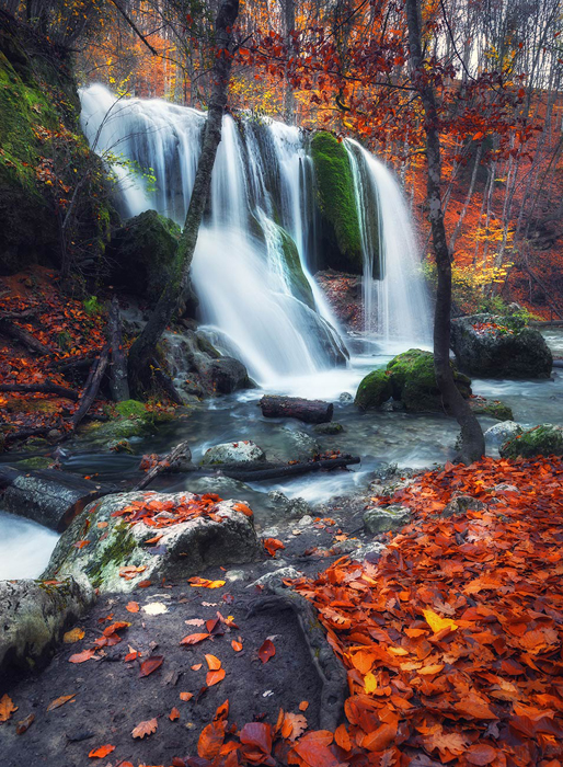 Cuadro paisaje cascada (bfl117524585)