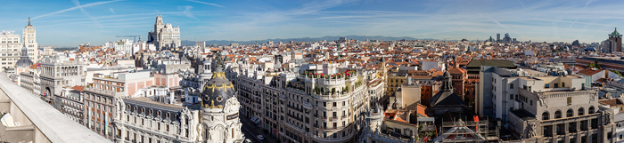 Cuadro vista panoramica de Madrid (bfl151761364)