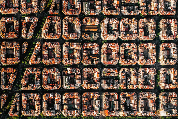 Cuadro Barcelona desde el cielo (bfl370592322)