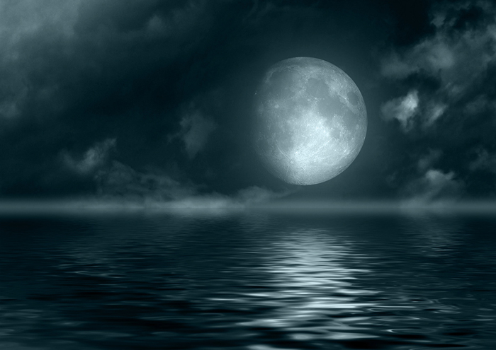 Cuadro luna y mar (bfl49341747)