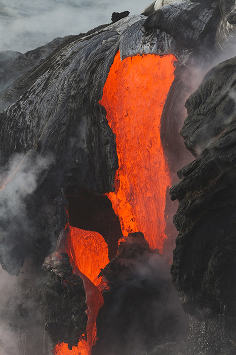 Cuadro cascada de lava (bfl51148369)