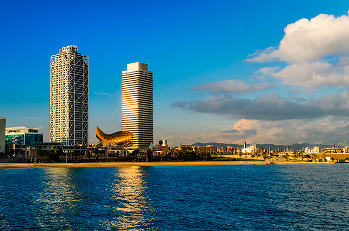 Cuadro playa de Barcelona (bfl54946510)