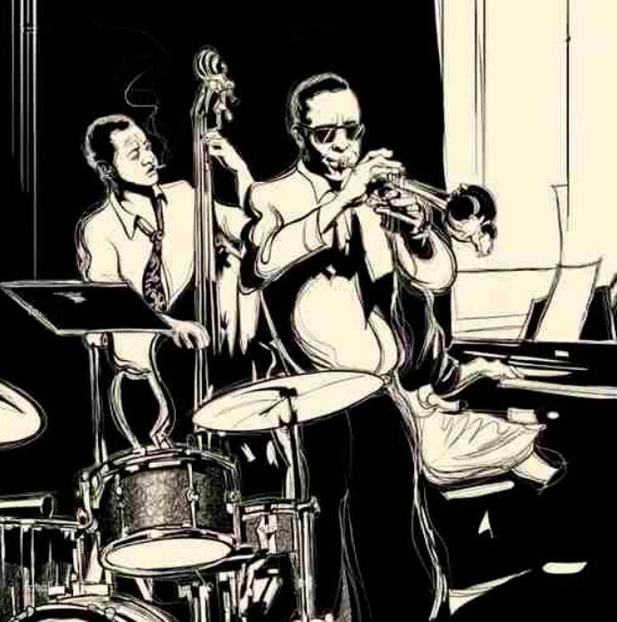 Cuadro banda de jazz (bfl55256850)