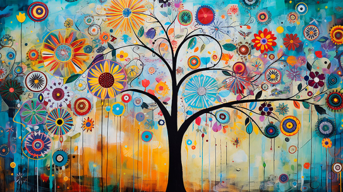 Cuadro arbol primavera (bfl629997481)