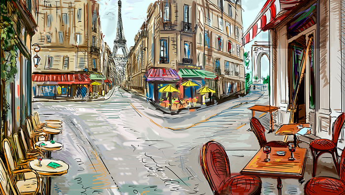 Cuadro calles con encanto Paris (bfl68683439)