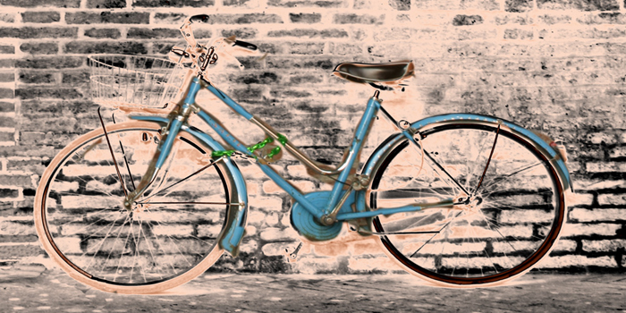 Cuadro bicicleta digital (bgca0420)