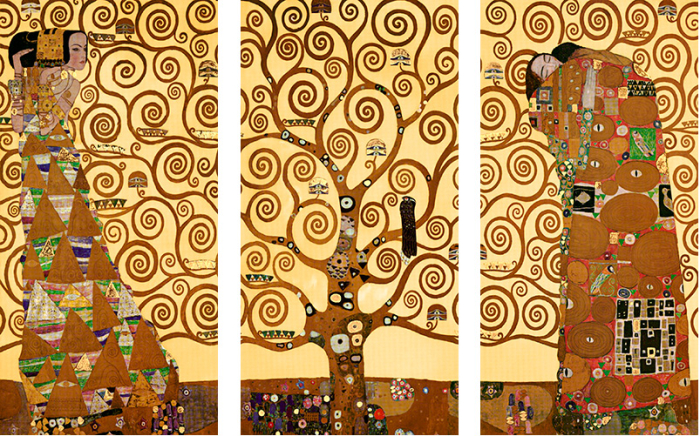 Triptico arbol de la vida Klimt (bme053505
