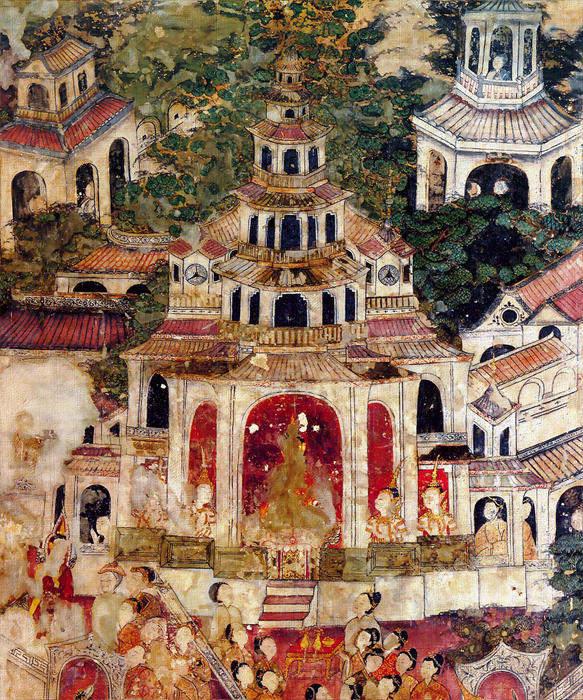 Cuadro Palacio Chino (bme103001)