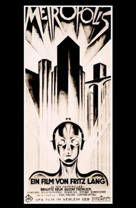 Cuadro cartel de cine Metropolis (bme160046)