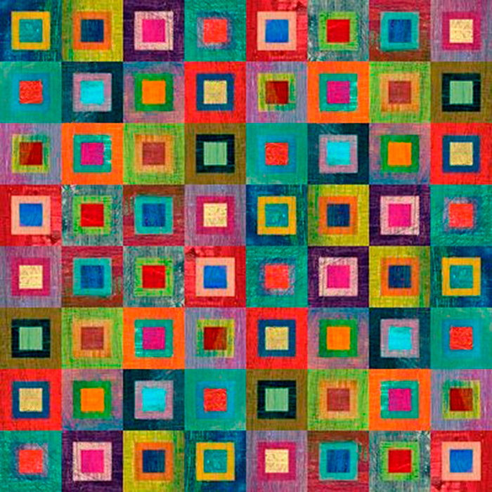 Cuadro abstracto cuadritos colores (bme210020)