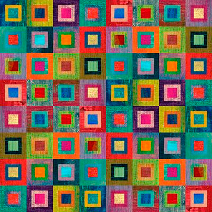 Cuadro abstracto cuadritos colores (bme210020)
