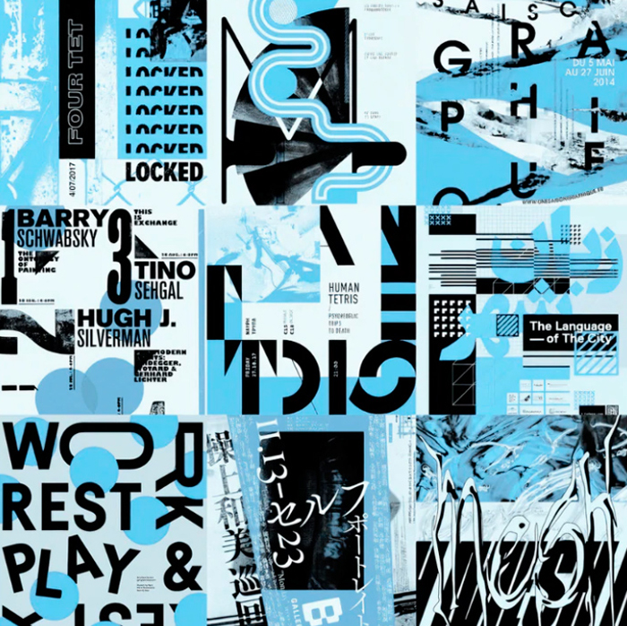 Cuadro abstracto arte digital (bmedk-collage)