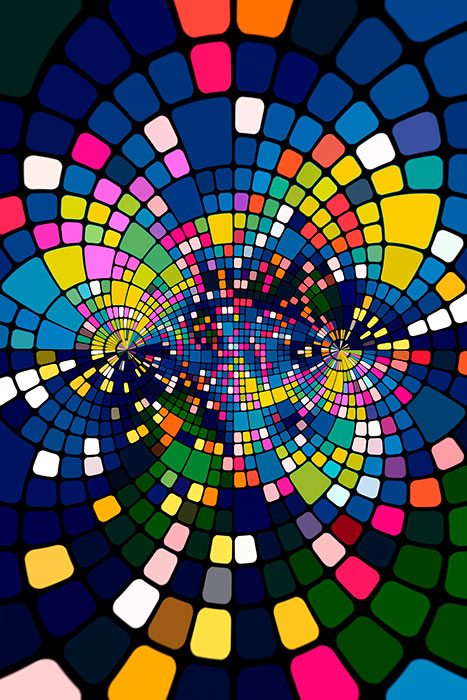 Cuadro abstracto arte digital (bmedk-kwn4)