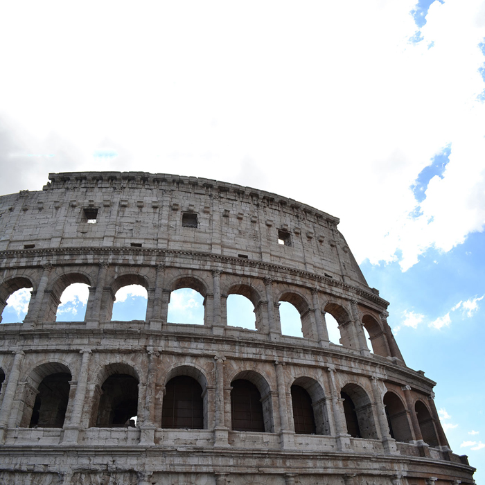 Cuadro Coliseo de Roma cuadrado (bpmv004)