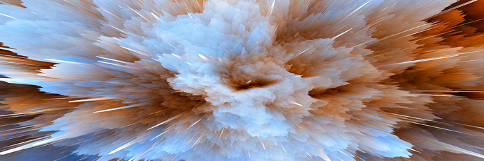 Cuadro abstracto explosion color (bpx0605-alar)