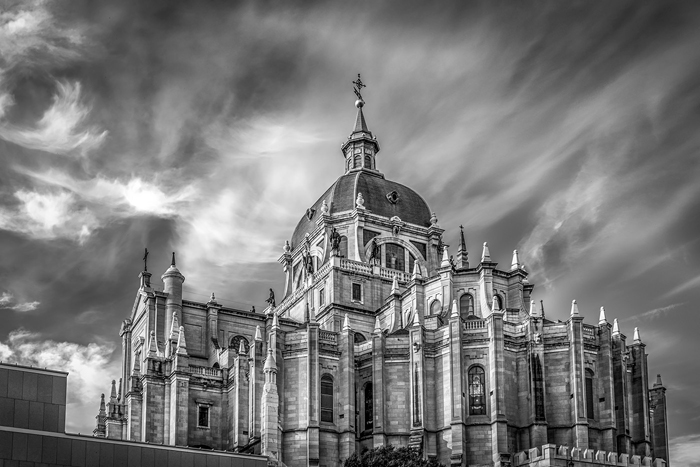 Cuadro Catedral de la Almudena Madrid (bpx0026)