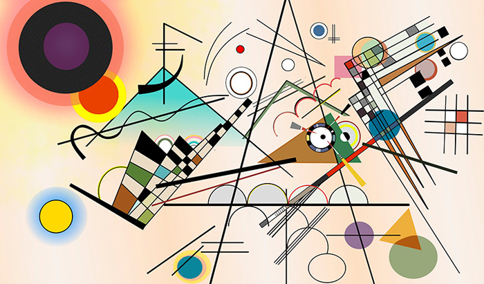 Cuadro abstracto Kandinsky (bpx0632)