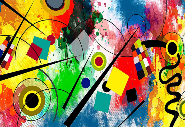 Cuadro abstracto Kandinsky (bpx0634)
