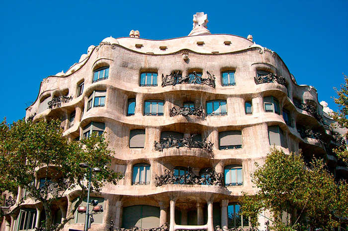 Cuadro arquitectura Gaudi Barcelona (bpx3022