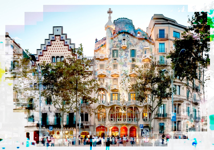 Cuadro Casa Batllo Barcelona (bjlp062)