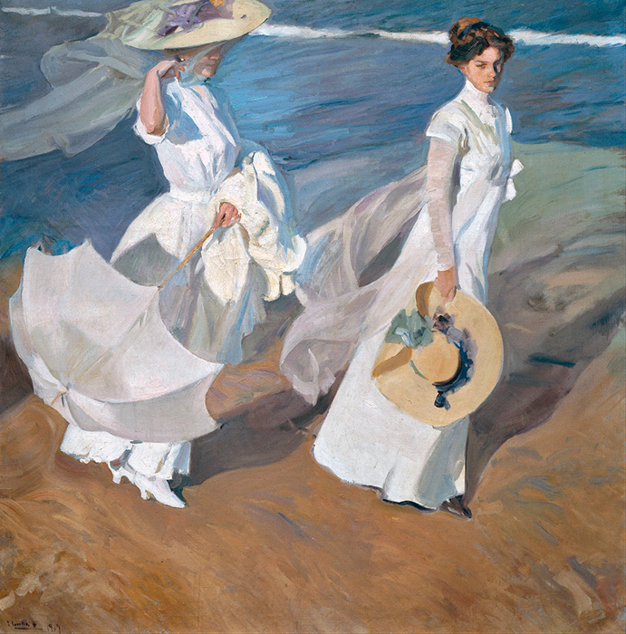 Cuadro Sorolla paseo a orillas del mar (bme053505)